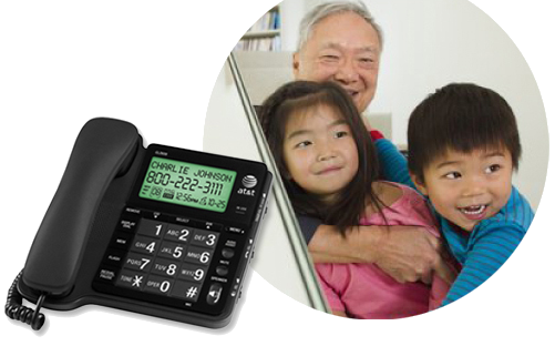 Corded senior-friendly telephones Corded senior-friendly telephones