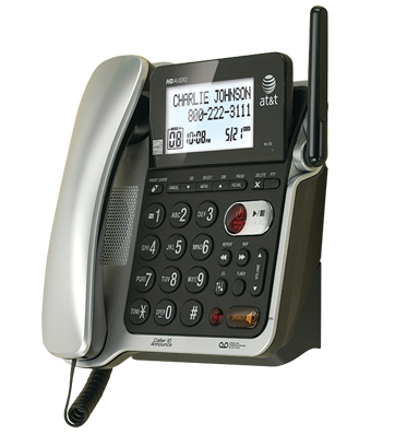 Wall Mount LCD Telephone Corded Office Landline Caller Phone Home Desk Display 